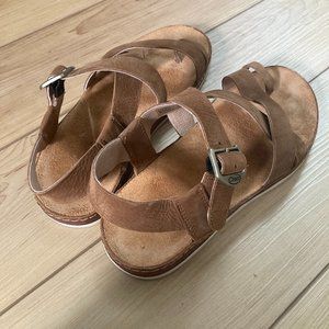 Leather Chaco Sandals, Size 7